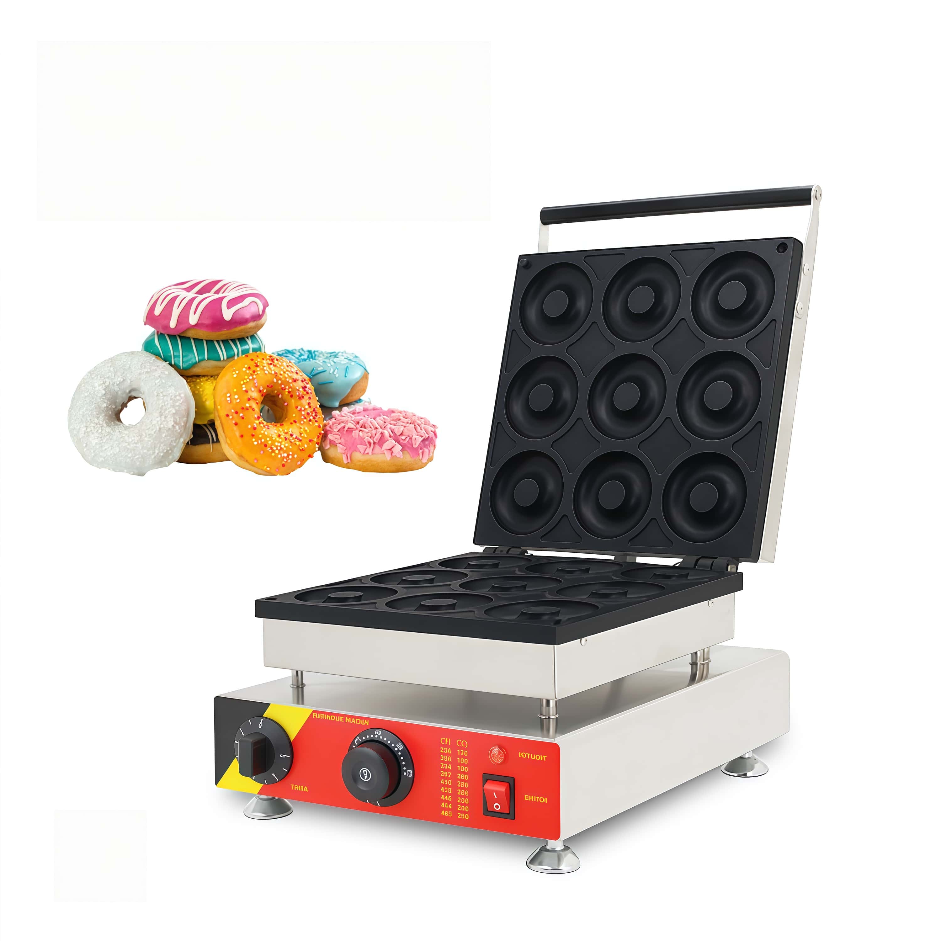 Mini Waffle Maker Machine - Machine à Donuts Électrique Modèle 480,