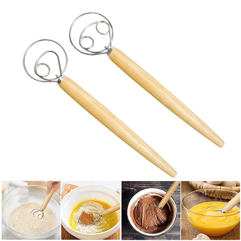 Immersion Hand Blender Set - Grande main danois pâte fouet pain