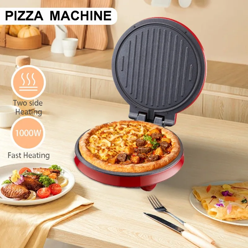 Mini Waffle Maker Machine - Machine à pizza électrique 110V, Plaque