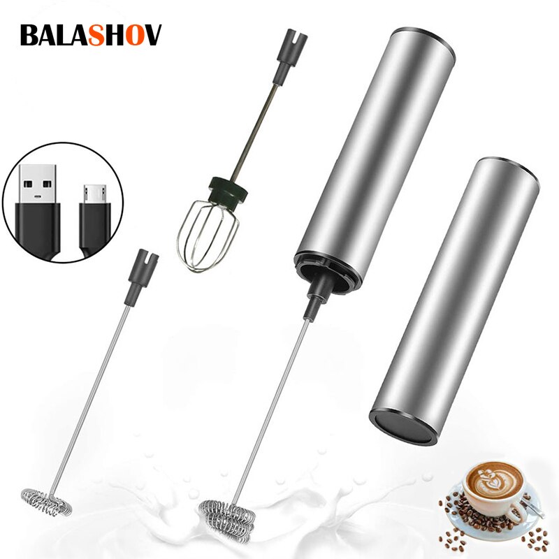 Portable Blender Usb Rechargeable - Mini mousseur à lait électrique portable