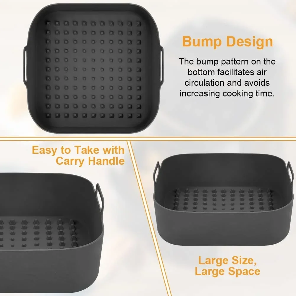 Pot en Silicone pour friteuse  - Air Fryer Silicone Pot Liner avis et prix