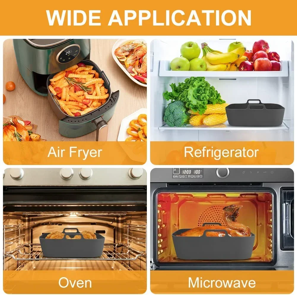 Pot en Silicone pour friteuse  - Air Fryer Silicone Pot Liner avis et prix