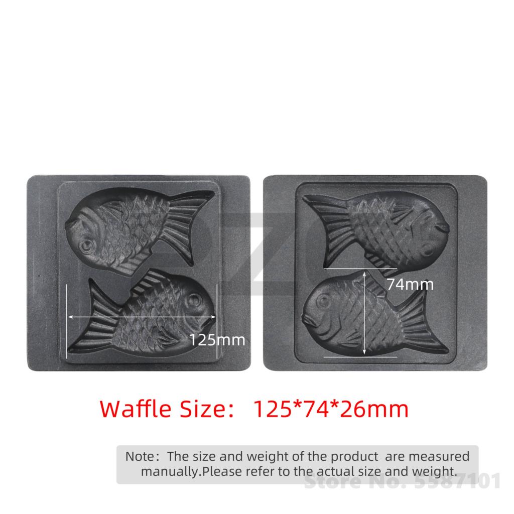 Machine Taiyaki à gaz en acier - Mini Waffle Maker Machine avis et prix