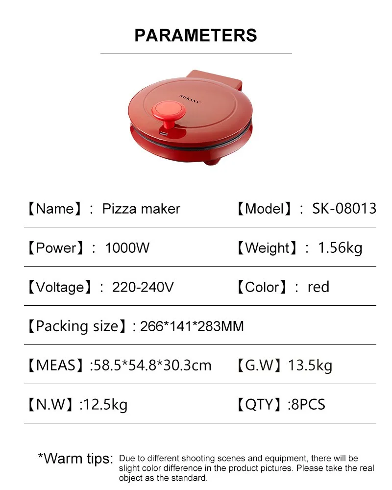 Machine à pizza électrique 110 - Mini Waffle Maker Machine avis et prix