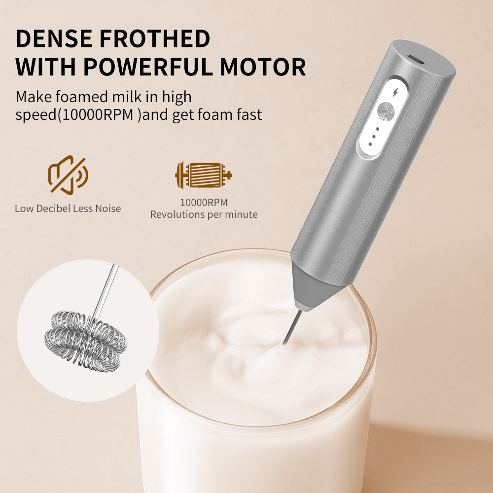 Mousseur à lait électrique rec - Electric Milk Frother Handheld avis et prix