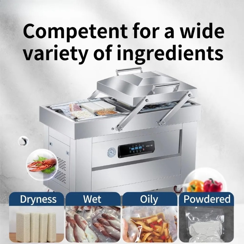 Machine sous vide à double cha - Food Vacuum Sealer Machine avis et prix