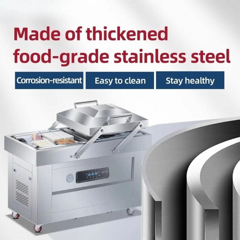 Machine sous vide à double cha - Food Vacuum Sealer Machine avis et prix