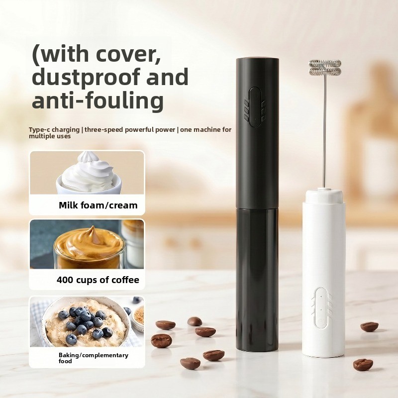 Mousseur à lait électrique por - Electric Milk Frother Handheld avis et prix
