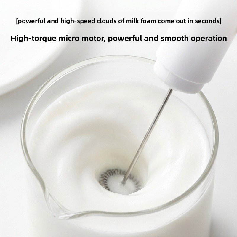 Mousseur à lait électrique por - Electric Milk Frother Handheld avis et prix