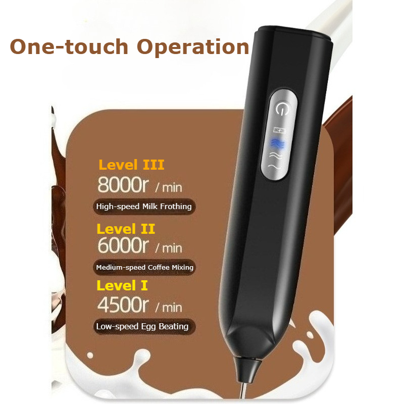 Nouveau mousseur à lait électr - Electric Milk Frother Handheld avis et prix