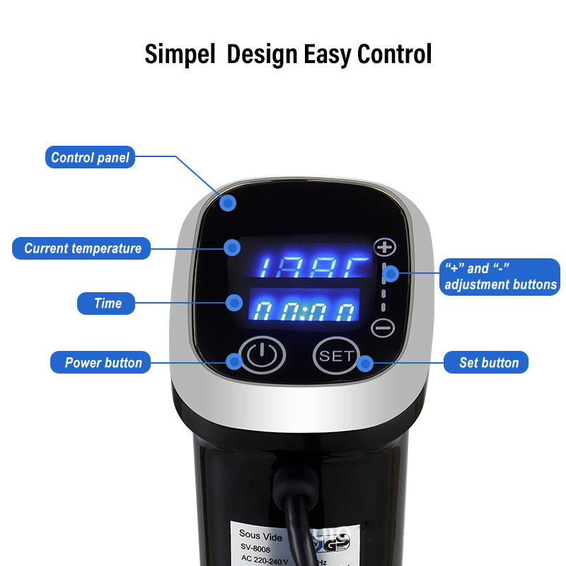 Cuiseur de précision Sous Vide - Digital Sous Vide Precision Cooker avis et prix