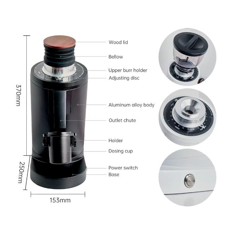 Moulin à café expresso profess - Coffee Bean Grinder Electric avis et prix