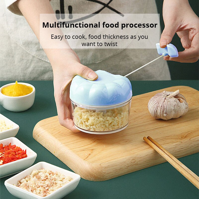 Presse-ail manuel bleu/rose, 1 - Immersion Hand Blender Set avis et prix