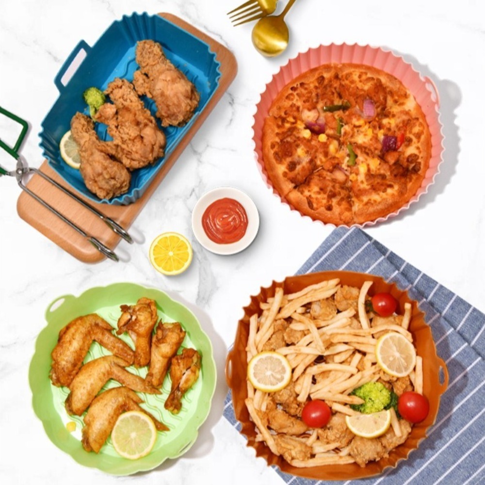Moules en silicone antiadhésif - Air Fryer Silicone Pot Liner avis et prix