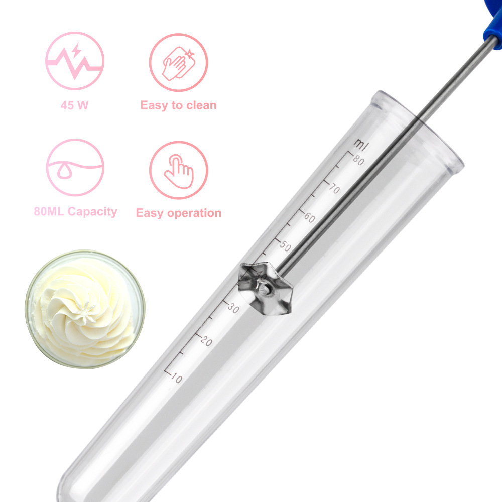 Nouveau Mousseur à Lait Électr - Electric Milk Frother Handheld avis et prix